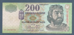 200 Forint 2002 FC  ssz 393 VF