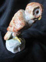 Herend marked owl rare statue hand painted Herend figural premium porcelain