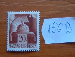 20 FILLÉR 1943 A magyar egyház SZENT KORONA 156B