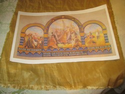 Hiszek egy Istenben , Hiszek ...  , egy régi szép  Trianon   kiadvány  a 20 as évekből  43x 27 cm 