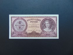 1 milliárd pengő 1946 R 221 Szép ropogós bankjegy  