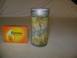 BIROBIN - régi gyógyszer alumínium dobozban