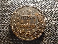 Szép .835 ezüst 1 Korona 1915 KB / id 20486/