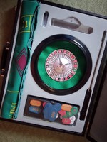 Retro játék, kaszinó rulett kofferben