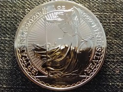 Anglia II. Erzsébet Britannia 1 uncia .999 ezüst 2 Font 2020	 / id 21083/