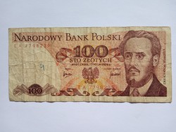 100 Zloty Lengyelország  1979 !!