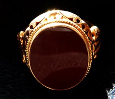 Eladó antik fazonú arany férfi pecsétgyűrű