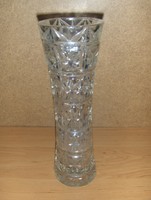 Retro vastag üveg váza 20 cm  (12/d)