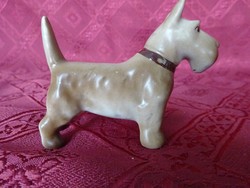 Német porcelán foxi kutya, mérete 6 x 8 cm. Vanneki!