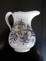 Eredeti antik Meisseni porcelán kiöntő, 15 cm