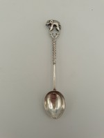 Szerencsét hozó ezüst kanál elefánttal 925-ös