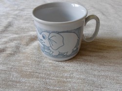 Zsolnay porcelán, elefántos bögre