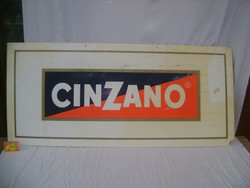 CINZANO - retro reklám tábla