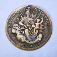 1760-as tallér bronz medál másolat.