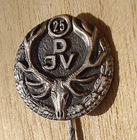 DJV 25 tűs jelvény Deutscher Jagd Verband Német Vadászati Egyesület 1933-45 