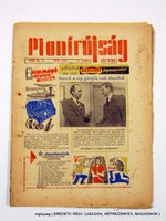 1958 február 7  /  Pionírújság  /  E R E D E T I, R É G I Újságok Szs.:  12315