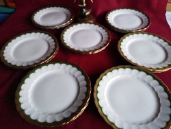6 db  Csodás Eschenbach Bavaria süteményes desszertes tányér  19 cm