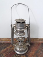 Retro aluminum Chinese kerosene lamp, storm lamp 37 cm