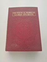 The Poetical Works of Lord Byron angol verses könyv Vol. 1