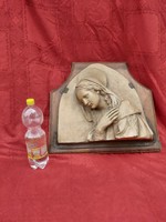 Antik Szűz Mária fali szobor. Minimum 150 éves.