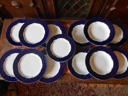 Zsolnay Pompadour tányér készlet