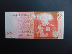 2 paanga 2009 Tonga Hajtatlan bankjegy  