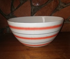22.5 Cm diameter rare pattern granite bowl, patty bowl, nostalgia piece, peasant decoration