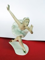 Gyönyörű Wallendorf porcelán balerina 