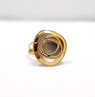 Sárga-fehér arany gyűrű (ZAL-Au85172)