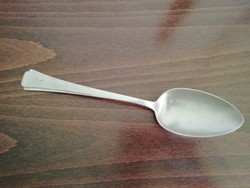 Art deco large alpaca spoon