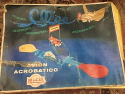 Ricó Avion Acrobatico Elemes spanyol játék az 1980-as évekből