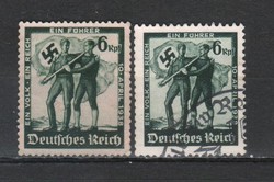 Deutsches Reich 0382 Mi  662, 663              1,20 Euró