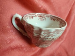 Jelenetes angol porcelán csésze pótlásnak!