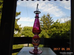 A handcrafted perfume bottle purchased in Egypt in 2008