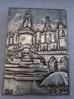 Beautifully crafted wall picture with 800 hallmark, postage 1055
