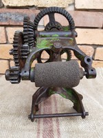 Ritka antik traktorkasza köszörű, industrial , steampunk