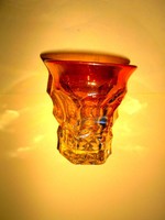 Luster-gradient glass cup-thick, solid piece