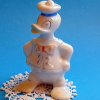 Orosz porcelán Donald kacsa figura