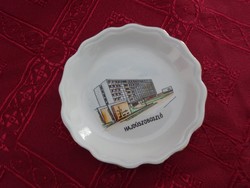 Aquincum porcelain, mini bowl with the image of a hairdresser, diameter: 9 cm. He has!