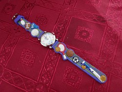 Children's wristwatch, quartz, new, strap length 19 cm. He has! Jokai.