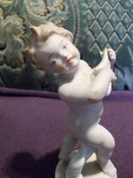 Beautiful old German porcelain putto
