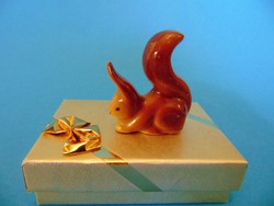  Hollóházi porcelán mini mókuska