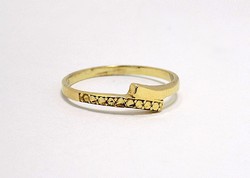 Kő nélküli arany gyűrű (ZAL-Au86152)