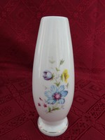 Aquincum porcelán váza, magassága 16 cm. Vanneki! Jókai.