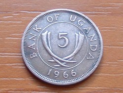 UGANDA 5 CENT 1966 # (KEDVEZMÉNY LENT!!) 