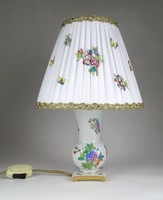 0Q039 Viktória mintás Herendi porcelán lámpa asztali lámpa 1942