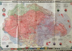 Eladó Magyarország néprajzi térképe!