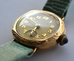 Arany női karóra AXA Chronometer Swis 14 karátos jelzéssel