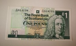 Skócia 1 Pound UNC 2001