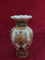 Japán porcelán váza, magassága 19 cm. Vanneki!